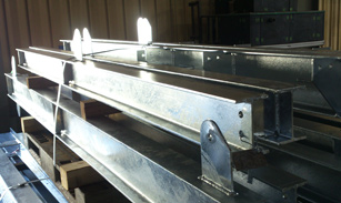 Manufacturing products for steel structure